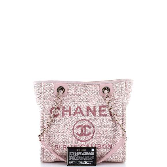 North South Deauville Tote Raffia With #205444C38B - Picture 2 of 7